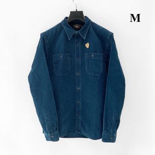 ダブルアールエル(RRL)の23FW 新品 RRL ダブルアールエル コーデュロイ ワークシャツ 長袖 M(シャツ)