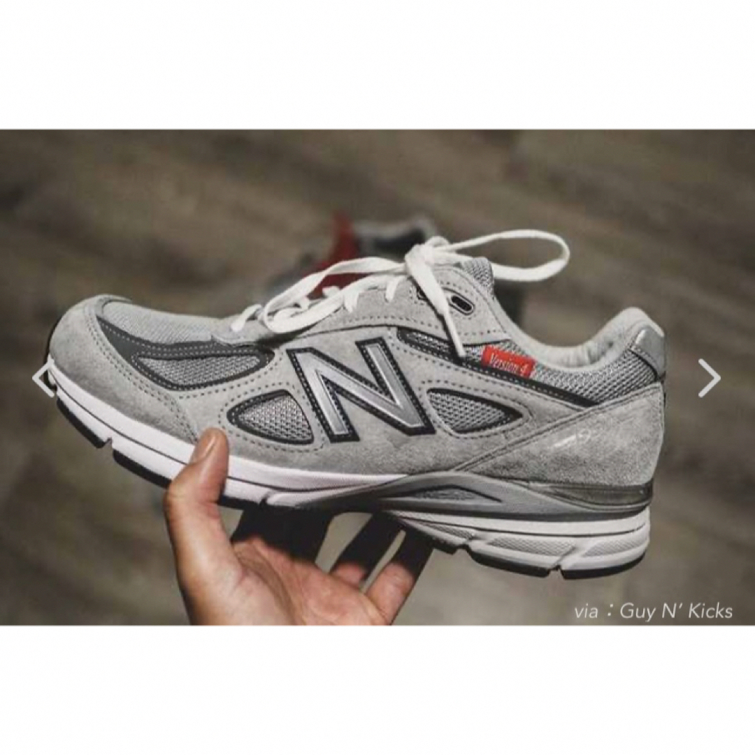 New Balance - 【新品未使用】 NEW BALANCE M990V4 VS4 27.5cmの New Balance - 【新品未使用】 NEW BALANCE M990V4 VS4 27.5cmの