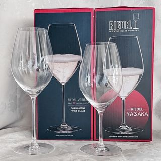 リーデル(RIEDEL)のリーデル riedel ヴェリタス シャンパーニュワイングラス ＆YASAKA(グラス/カップ)