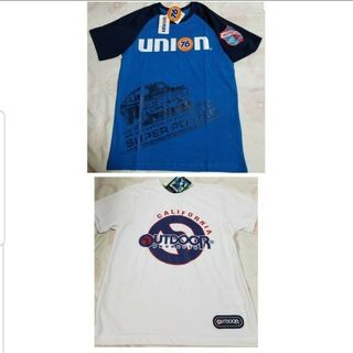 セブンティーシックスルブリカンツ(76 Lubricants)のOUTDOOR&76セブンティシックス　150cm　半袖Tシャツ　２枚セット(Tシャツ/カットソー)