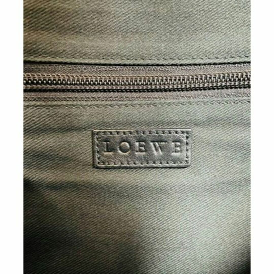 LOEWE(ロエベ)の【LOEWE】美品 ロエベ アナグラム キャンバス ショルダーバッグ メンズ メンズのバッグ(ショルダーバッグ)の商品写真