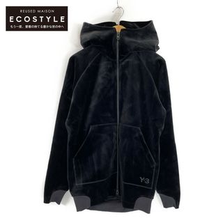 ワイスリー(Y-3)のワイスリー IL2149 ブラック VELVET SPACER FULL-ZIP HOODIE 2XS(その他)