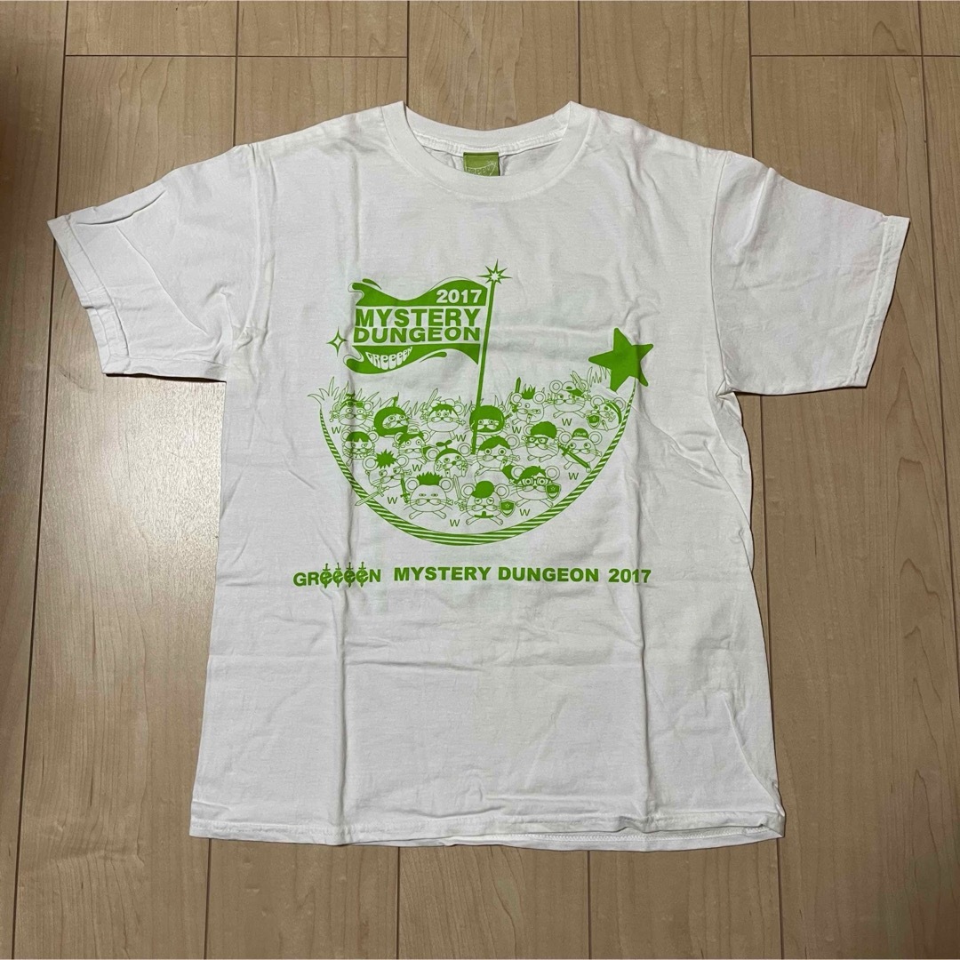 GReeeeN ツアーグッズ 伝説のフラッグTシャツ エンタメ/ホビーのタレントグッズ(ミュージシャン)の商品写真