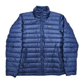 パタゴニア(patagonia)のpatagonia パタゴニア ダウンセーター ジャケット 84674 紺色 Sサイズ メンズ 薄手 軽量 アウトドア 【未使用保管品】 22402K368(ダウンジャケット)