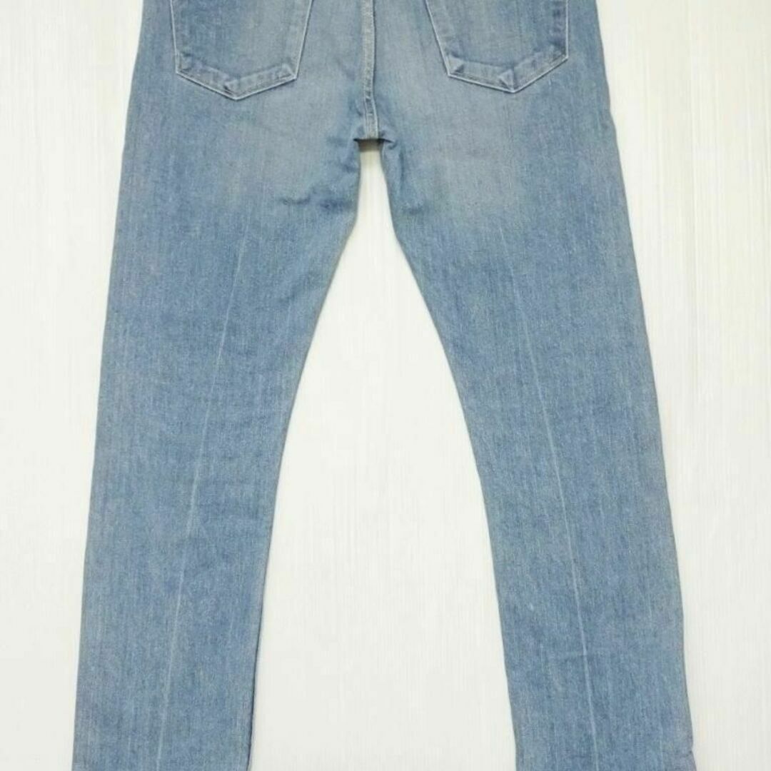 KURO(クロ)のKURO　DIAMANTE　W84cm　スリムテーパード　ストレッチ　赤耳　淡青 メンズのパンツ(デニム/ジーンズ)の商品写真
