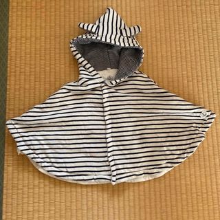 プチバトー(PETIT BATEAU)の【プチバトー】ポンチョ(ジャケット/コート)