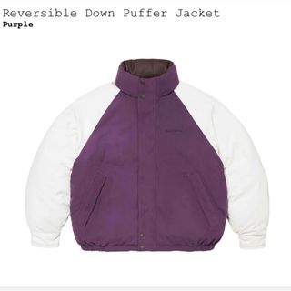 シュプリーム(Supreme)のReversible Down Puffer Jacket(ダウンジャケット)