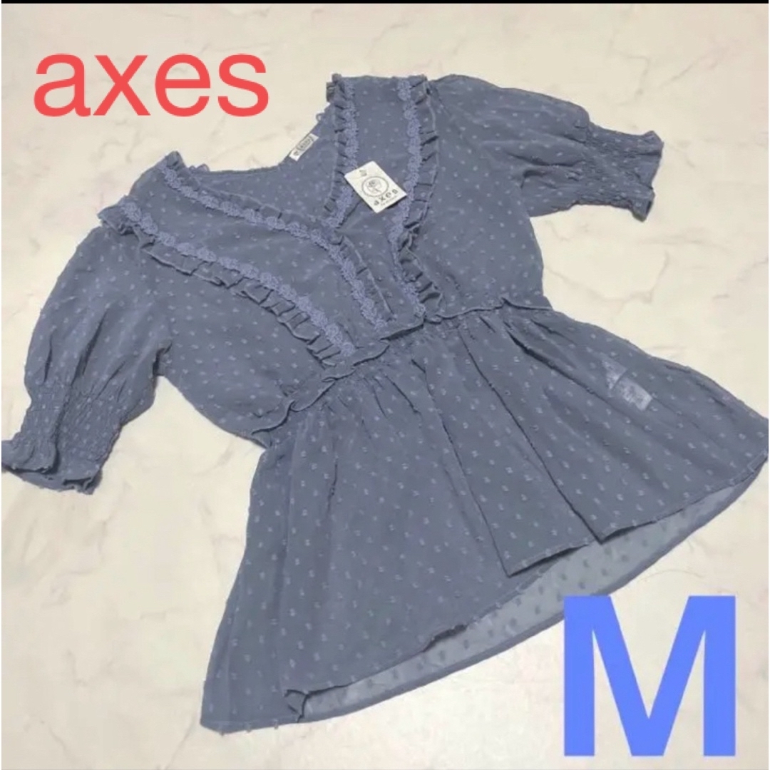 axes femme(アクシーズファム)のaxes 透けトップス チュニック レディースのトップス(チュニック)の商品写真