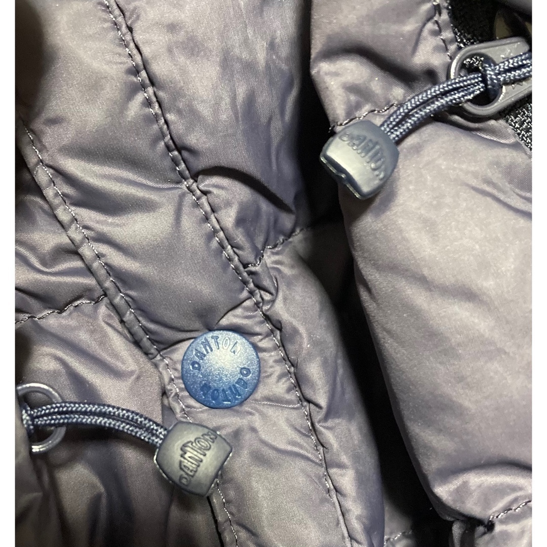 DANTON(ダントン)の極美　ダントンDANTONライトダウン  インナーダウンクルーネック　ダーク紺  レディースのジャケット/アウター(ダウンジャケット)の商品写真