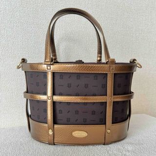 BIRDIE フレームバッグ　frame bag ハンド　トート　かごバッグ (ハンドバッグ)