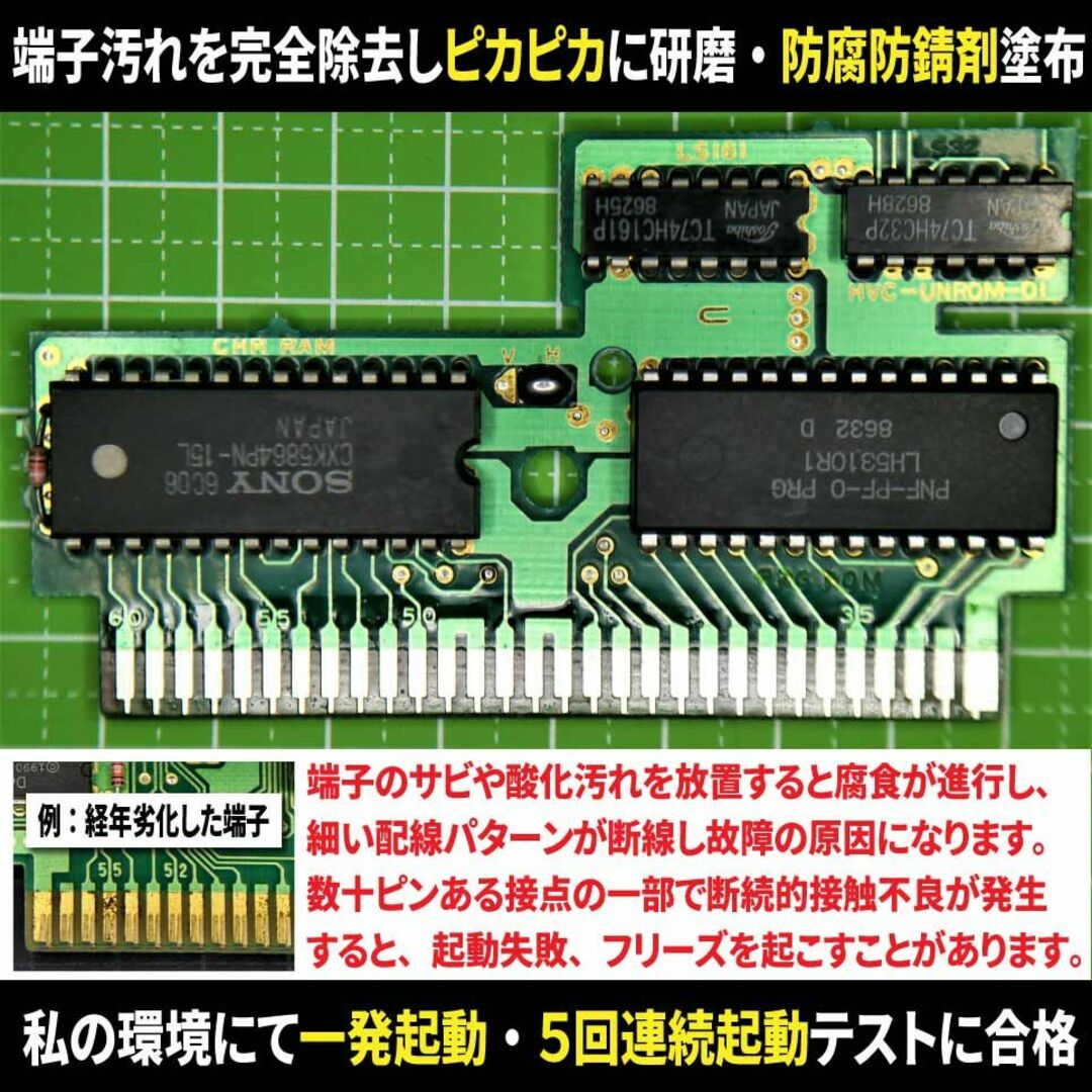 ファミリーコンピュータ(ファミリーコンピュータ)の【ファミコン】スーパーピットフォール（分解点検整備で一発起動）早い者勝ち エンタメ/ホビーのゲームソフト/ゲーム機本体(家庭用ゲームソフト)の商品写真