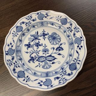 マイセン(MEISSEN)の☆お値下げ☆未使用 マイセン②1級品ブルーオニオン18cmプレート(食器)