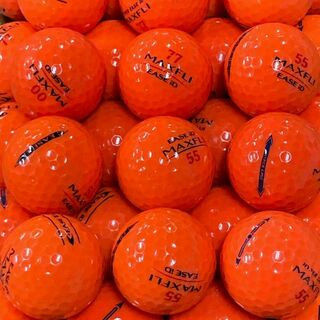 ダンロップ(DUNLOP)の735・☆ロストボール マックスフライ 各種混合 オレンジ 50球 A+AB(その他)