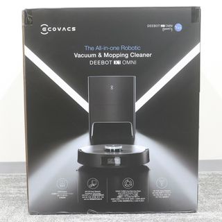 アザー(other)のITZ1V40E2YM4 未開封品 ECOVACS エコバックス DEEBOT ディーボット X1 OMNI オムニ DEX11 ロボット掃除機 生活家電(掃除機)