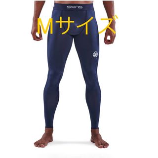 スキンズ(SKINS)の新品★Mサイズ Skins Series 1 Long Tights メンズNV(トレーニング用品)