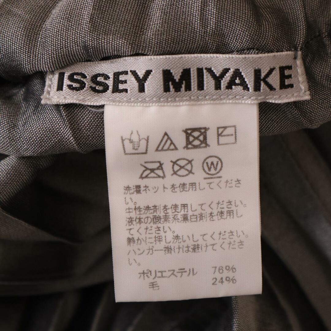 ISSEY MIYAKE(イッセイミヤケ)のイッセイミヤケ IM83FJ117 デザイン プリーツ チュニックワンピース 2 レディースのワンピース(その他)の商品写真