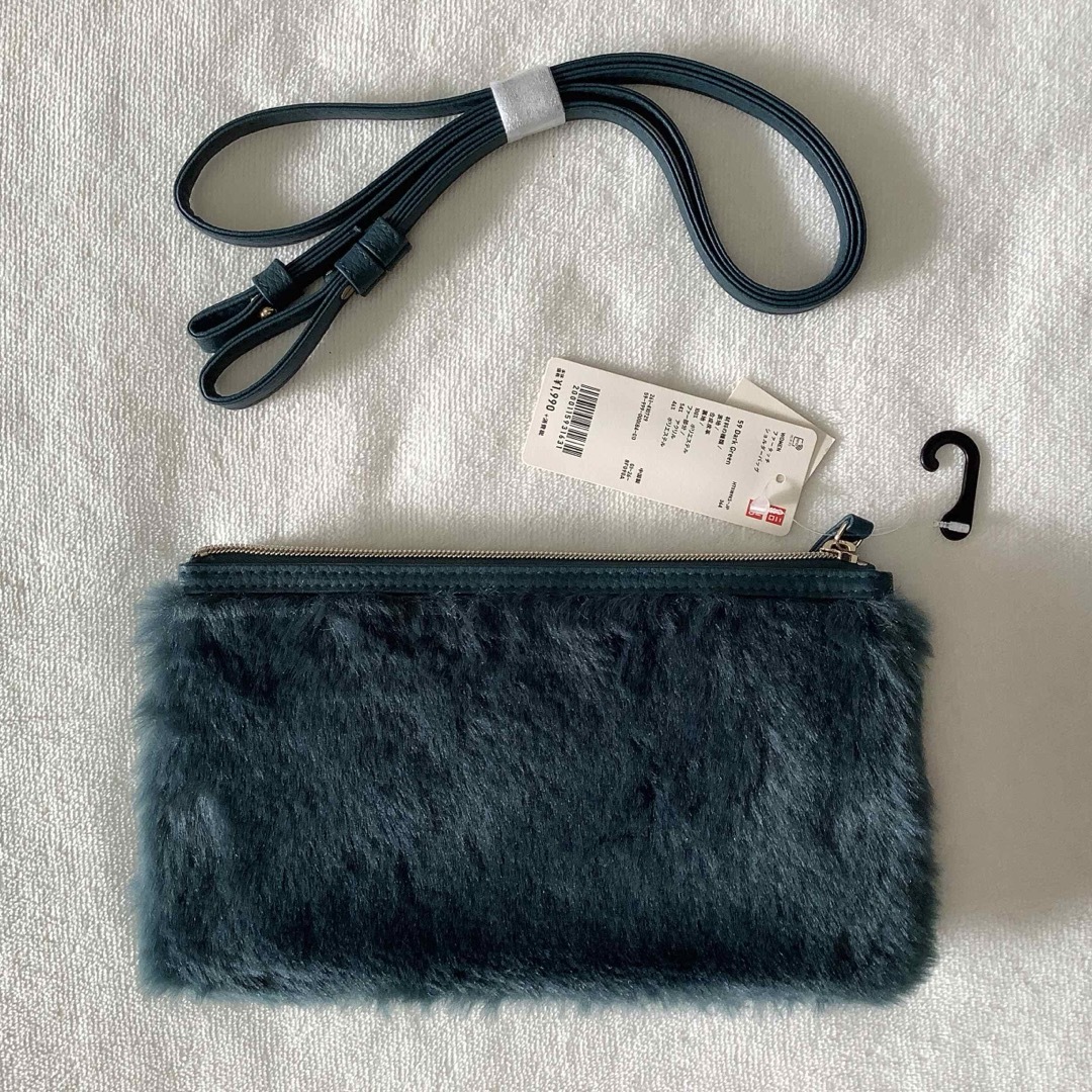 UNIQLO(ユニクロ)の【タグ付未使用】UNIQLO ユニクロ ファータッチ ショルダーバッグ レディースのバッグ(ショルダーバッグ)の商品写真