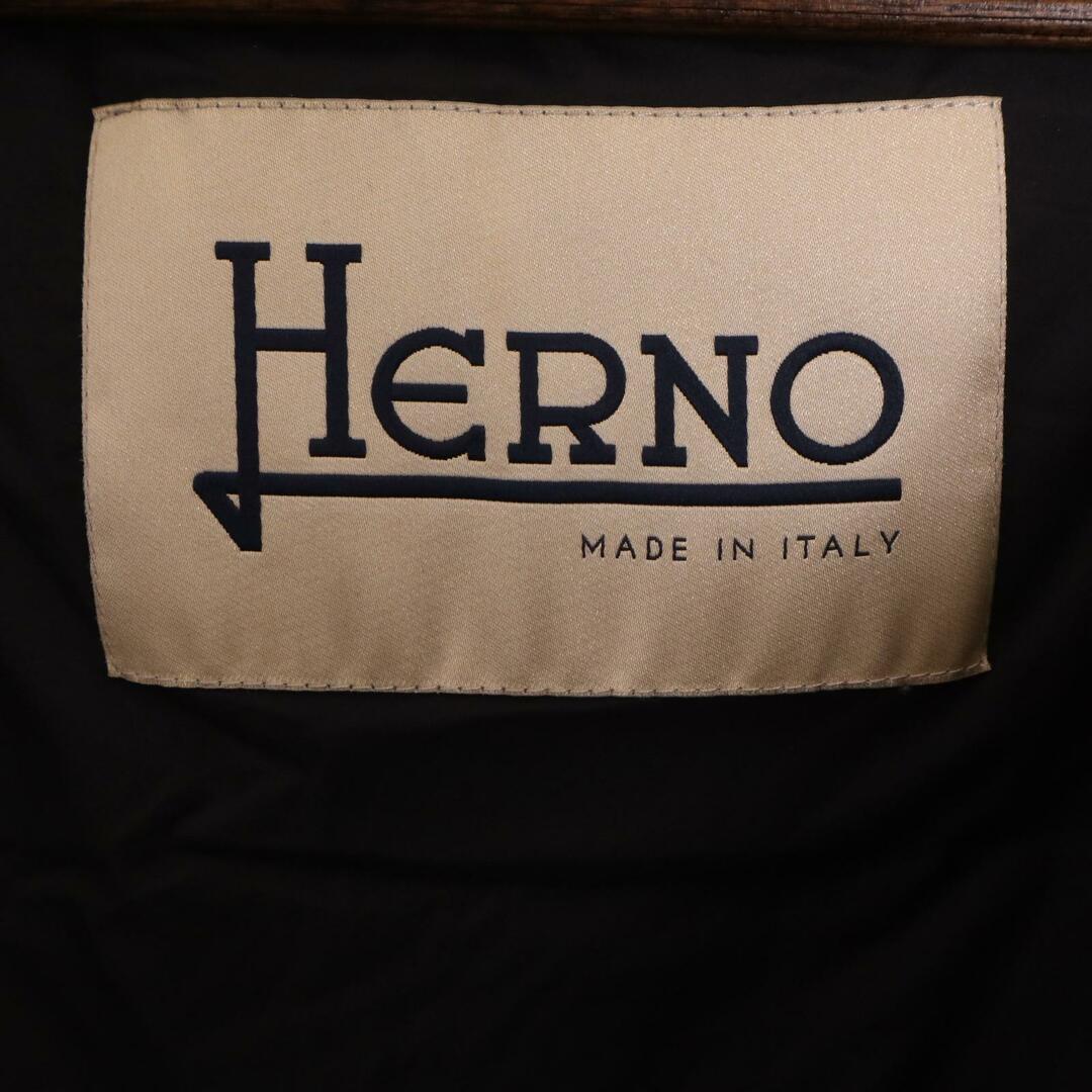 HERNO(ヘルノ)のヘルノ ネイビー PI0848D ダウンコート 42 レディースのジャケット/アウター(ダウンコート)の商品写真