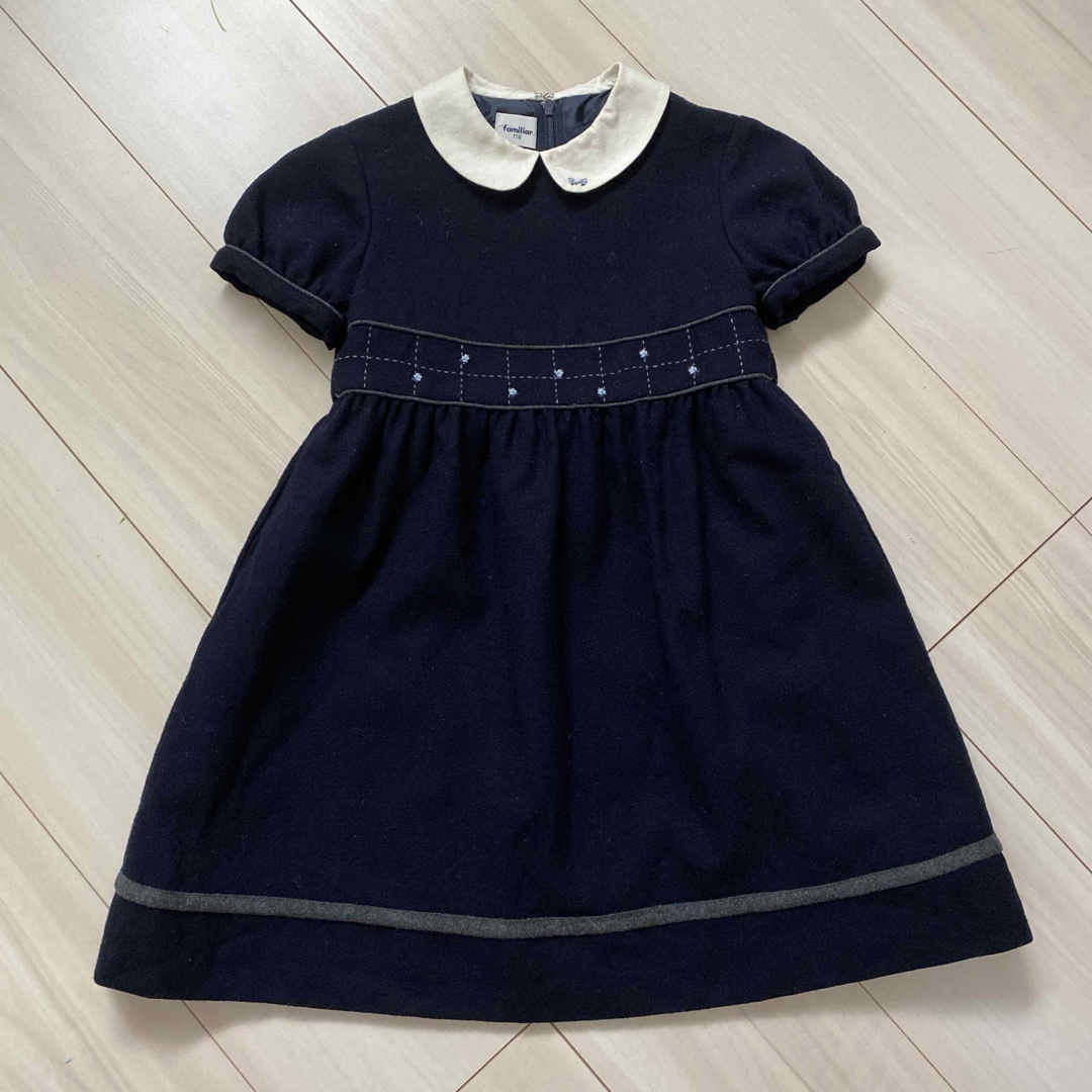 familiar(ファミリア)のファミリア　ワンピース　フォーマル  キッズ/ベビー/マタニティのキッズ服女の子用(90cm~)(ドレス/フォーマル)の商品写真