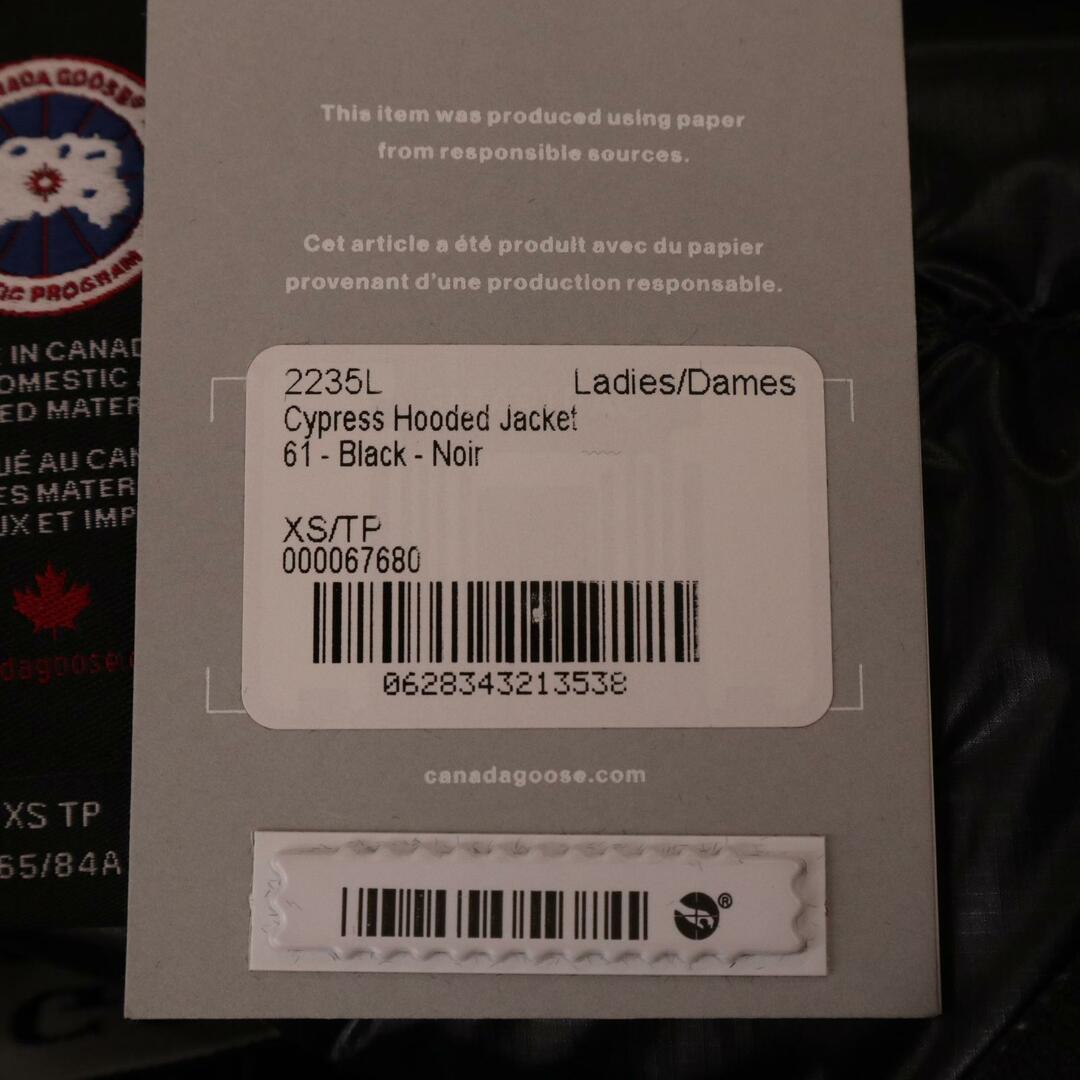 CANADA GOOSE(カナダグース)のカナダグース 2235L ブラック サイプレス ダウンコート XS レディースのジャケット/アウター(その他)の商品写真