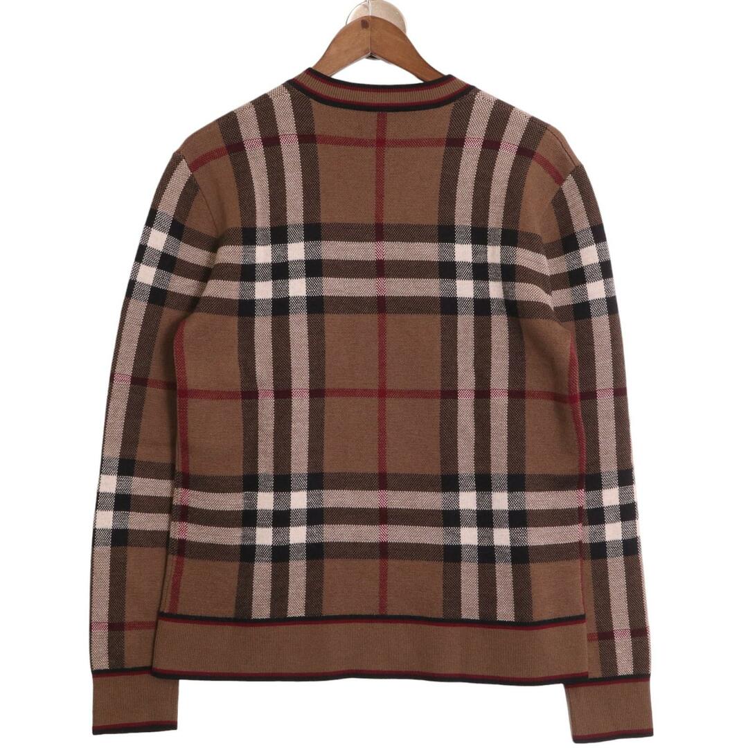 BURBERRY(バーバリー)のバーバリー 8036603 ﾁｪｯｸ柄 ﾆｯﾄｾｰﾀｰ S メンズのトップス(その他)の商品写真