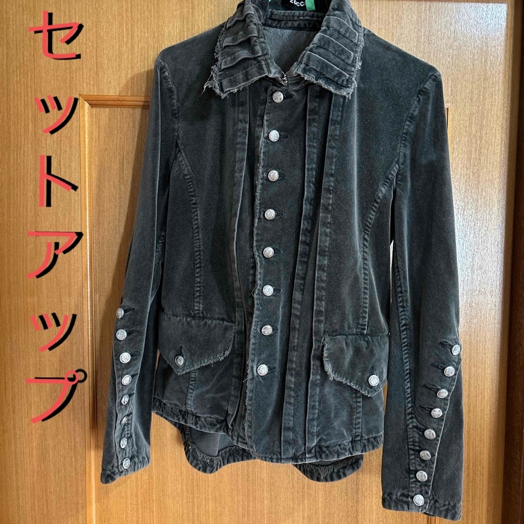 zucca ズッカ ビロードジャケット スカート パイレーツ セットアップ zucca ズッカ ビロードジャケット スカート パイレーツ セットアップ