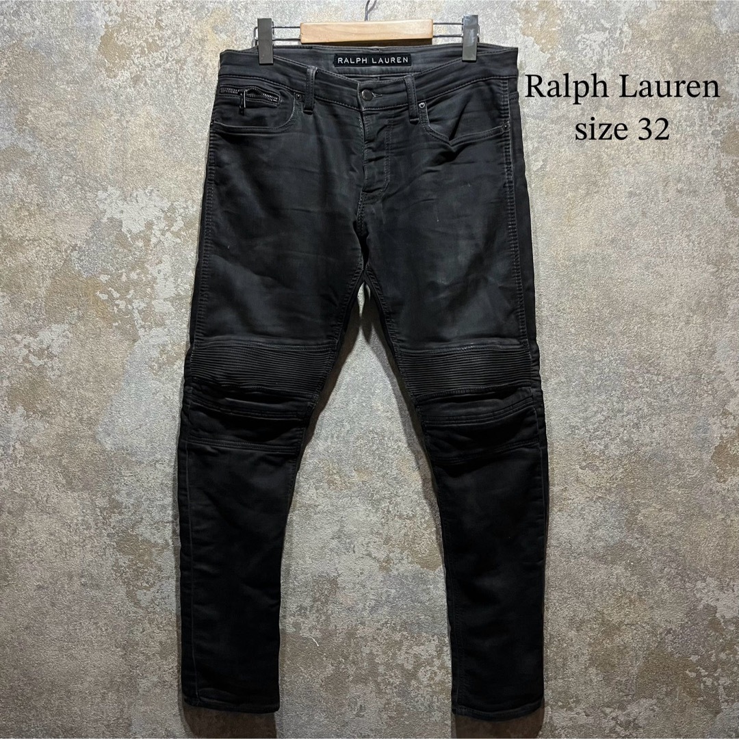 Ralph Lauren(ラルフローレン)のRalphLauren ラルフローレン ブラック デニム デニムパンツ メンズのパンツ(デニム/ジーンズ)の商品写真