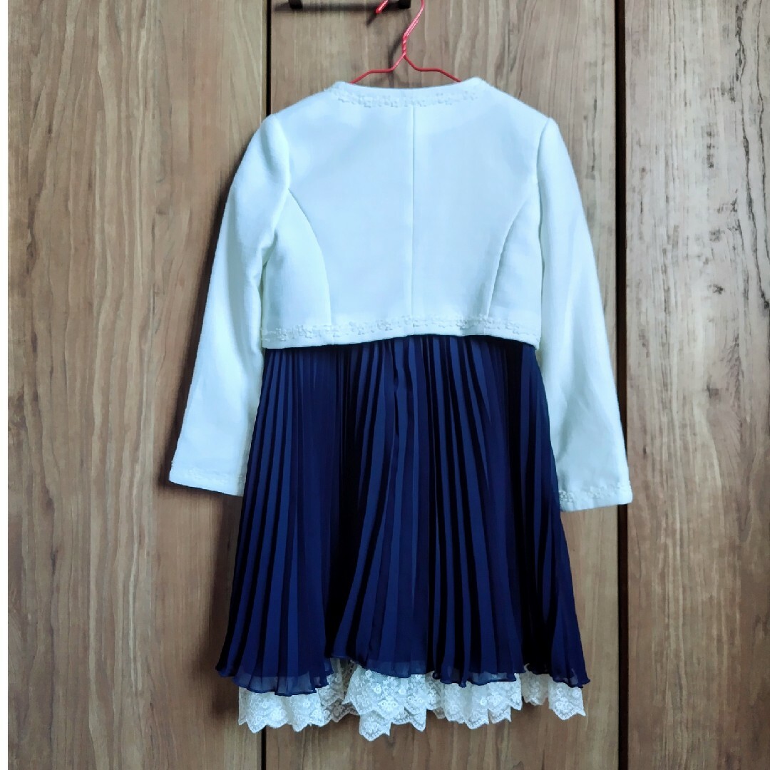 anyFAM(エニィファム)の卒園　入学　女の子　スカート　ワンピース　120 キッズ/ベビー/マタニティのキッズ服女の子用(90cm~)(ドレス/フォーマル)の商品写真