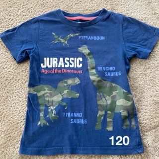 マザウェイズ(motherways)の恐竜 半袖Tシャツ120(Tシャツ/カットソー)