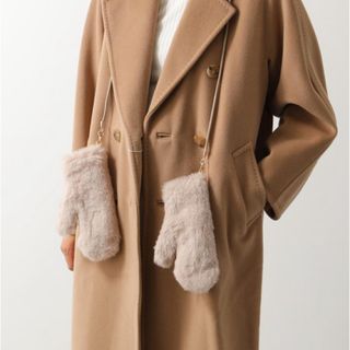 マックスマーラ(Max Mara)のMaxMara 手袋 グレージュcacha(手袋)