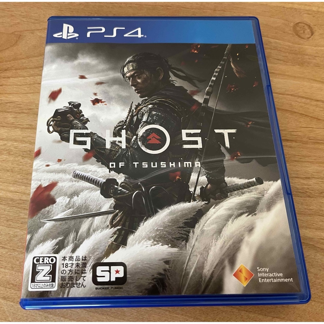 PlayStation4(プレイステーション4)のGhost of Tsushima（ゴースト・オブ・ツシマ） エンタメ/ホビーのゲームソフト/ゲーム機本体(家庭用ゲームソフト)の商品写真