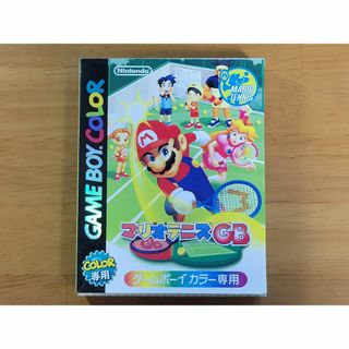 ゲームボーイ(ゲームボーイ)の【完品】マリオテニスGB【ゲームボーイカラー】(携帯用ゲームソフト)