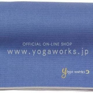 色: パープルヨガワークス(Yogaworks) ワッフルヨガラグ(ヨガ)