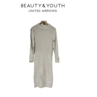 ビューティアンドユースユナイテッドアローズ(BEAUTY&YOUTH UNITED ARROWS)のBEAUTY＆YOUTH UNITED ARROWSリブニットロングワンピース(ロングワンピース/マキシワンピース)