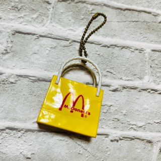 McDonald ショップ袋キーホルダー　マクドナルド(その他)