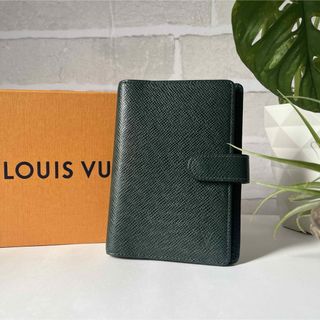 ヴィトン(LOUIS VUITTON) 手帳(メンズ)（グリーン・カーキ/緑色系）の