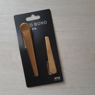 【新品】SPICE/BONO BONO 袋止めクリップ 2サイズセット(その他)