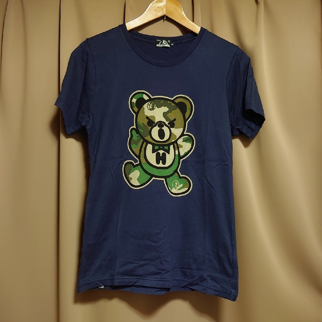 HYSTERIC GLAMOUR(ヒステリックグラマー)のヒステリックグラマー カモBEAR Ｔ レディースのトップス(Tシャツ(半袖/袖なし))の商品写真