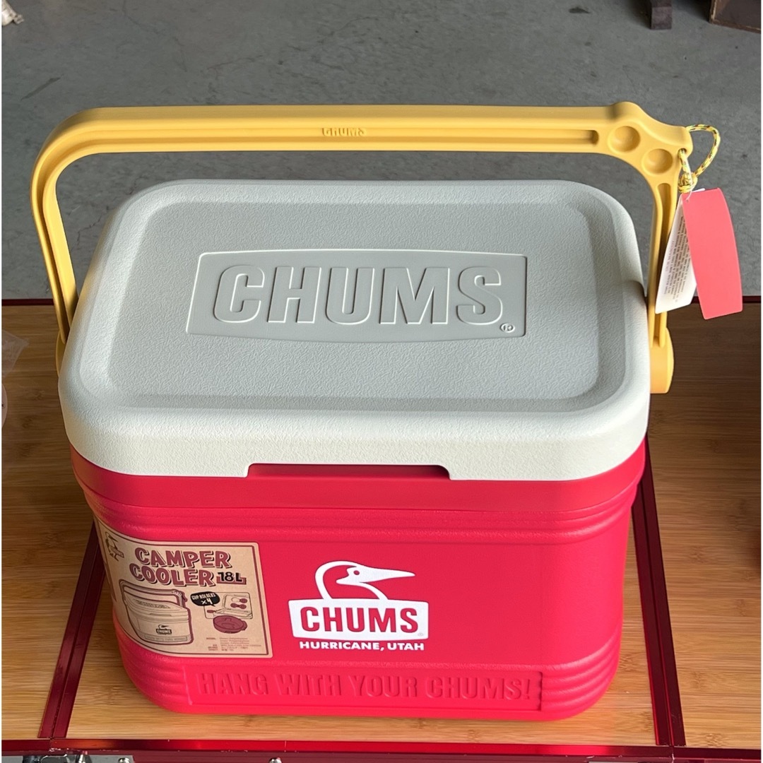 CHUMS(チャムス)の新品　CHUMS Camper Cooler クーラーボックス　チャムス  r スポーツ/アウトドアのアウトドア(その他)の商品写真