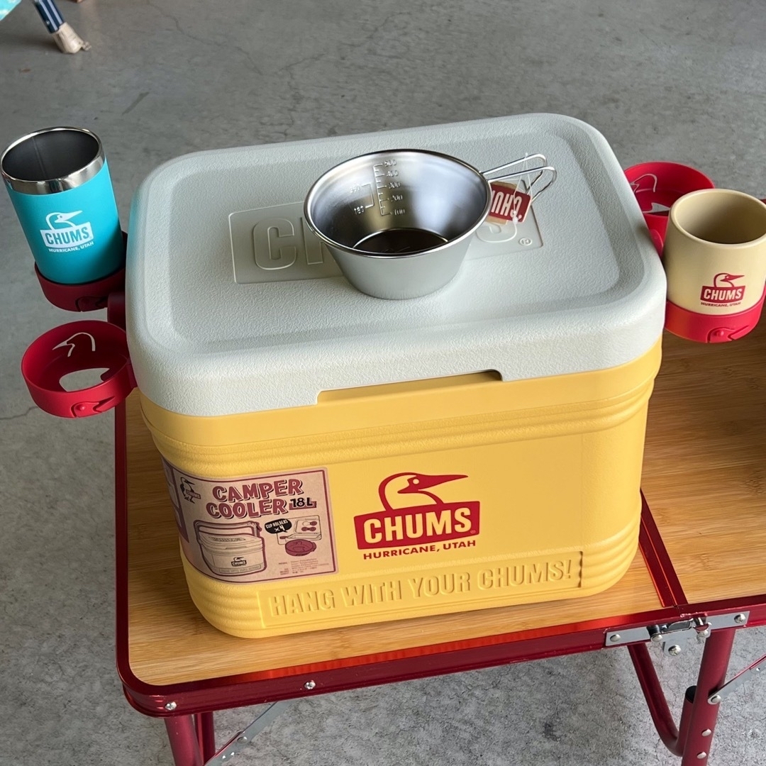 CHUMS(チャムス)の新品　CHUMS Camper Cooler クーラーボックス　チャムス  r スポーツ/アウトドアのアウトドア(その他)の商品写真