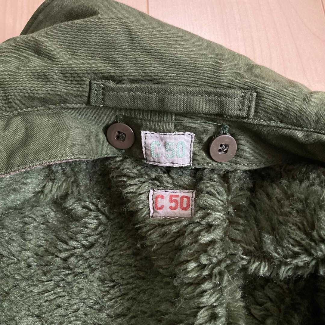 スウェーデン軍 M-59 C50 ライナー付き フィールドコート メンズのジャケット/アウター(ミリタリージャケット)の商品写真