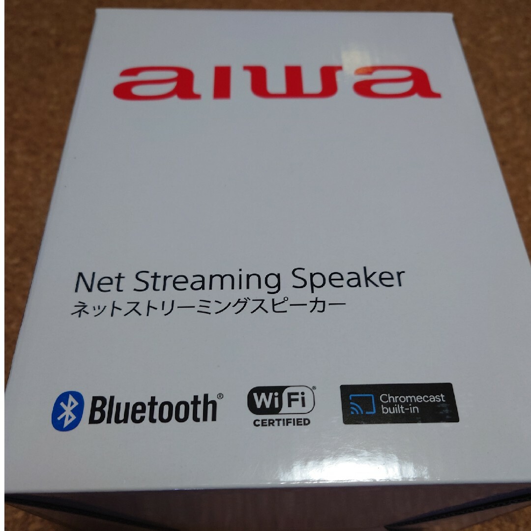 aiwa(アイワ)のアイワAIWA Bluetoothスピーカー Wi-Fi対応 XR-WS100 スマホ/家電/カメラのオーディオ機器(スピーカー)の商品写真