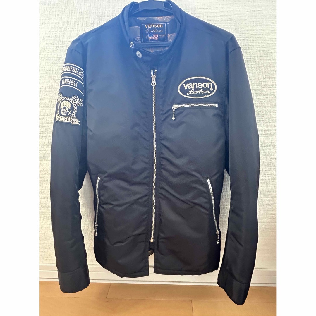 ☆VANSON バンソン☆ライダースジャケット☆Lサイズ(F1007-A ☆VANSON バンソン☆ライダースジャケット☆Lサイズ(F1007-A