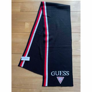 GUESS - 【未使用品】GUESS マフラー 黒ライン 170cm