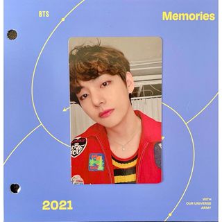 ボウダンショウネンダン(防弾少年団(BTS))の公式 BTS Memories 2021 BluRay テテトレカ 台紙付き V(その他)