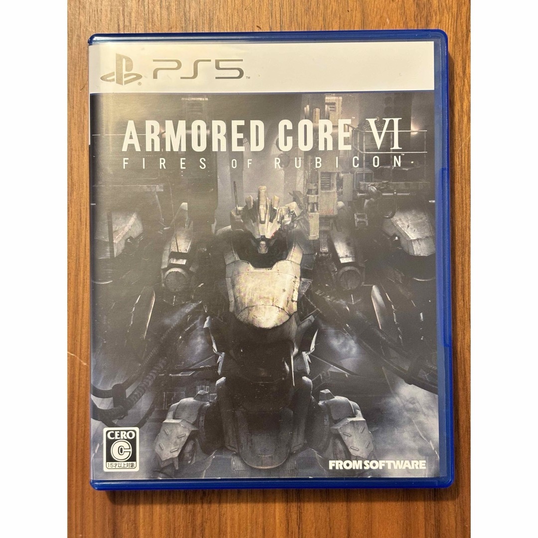 SONY(ソニー)のARMORED CORE VI FIRES OF RUBICON（アーマード・コ エンタメ/ホビーのゲームソフト/ゲーム機本体(家庭用ゲームソフト)の商品写真