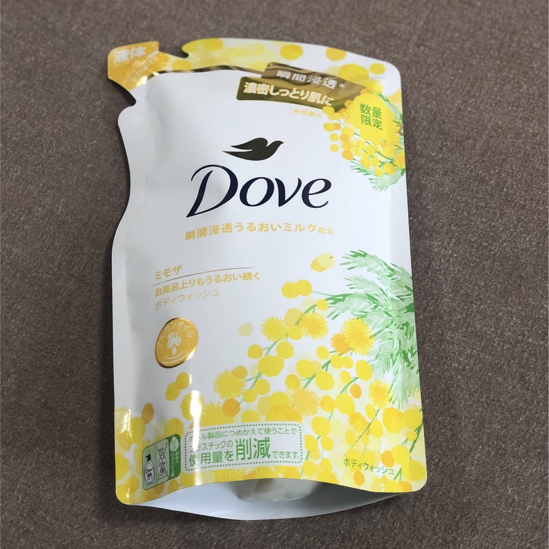 Dove（Unilever）(ダヴ)のダヴ【Dove】ボディウォッシュ・数量限定　ミモザの香り コスメ/美容のボディケア(ボディソープ/石鹸)の商品写真