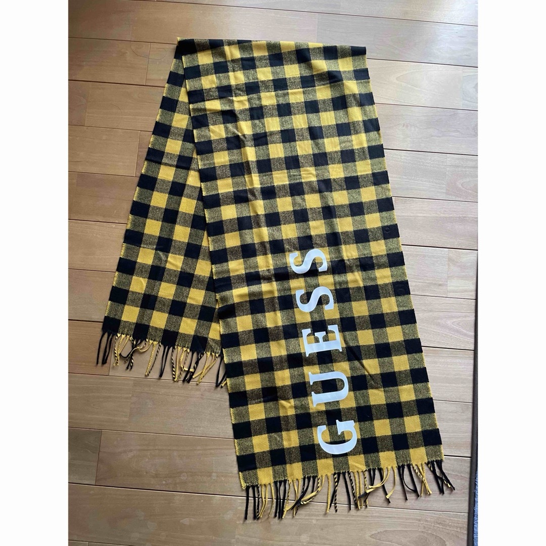 GUESS(ゲス)の【未使用品】GUESS ストールマフラー 200cm レディースのファッション小物(ストール/パシュミナ)の商品写真