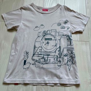 オジコ(OJICO)のオジコ 10A  120-130 7-9歳 電車 蒸気機関車 SL(Tシャツ/カットソー)