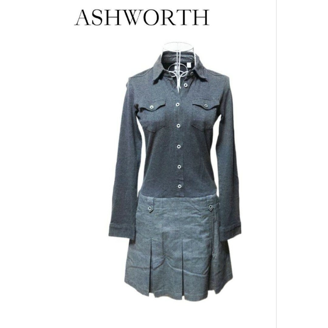 Ashworth(アシュワース)の✨春物✨ASHWORTH★レディース★ワンピース★sizeS レディースのワンピース(ひざ丈ワンピース)の商品写真